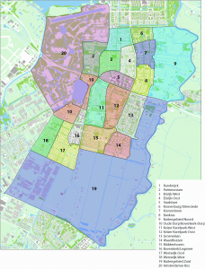 Amstelveen - wijkenkaart